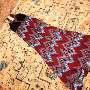 Crochet and Chevron summer dress